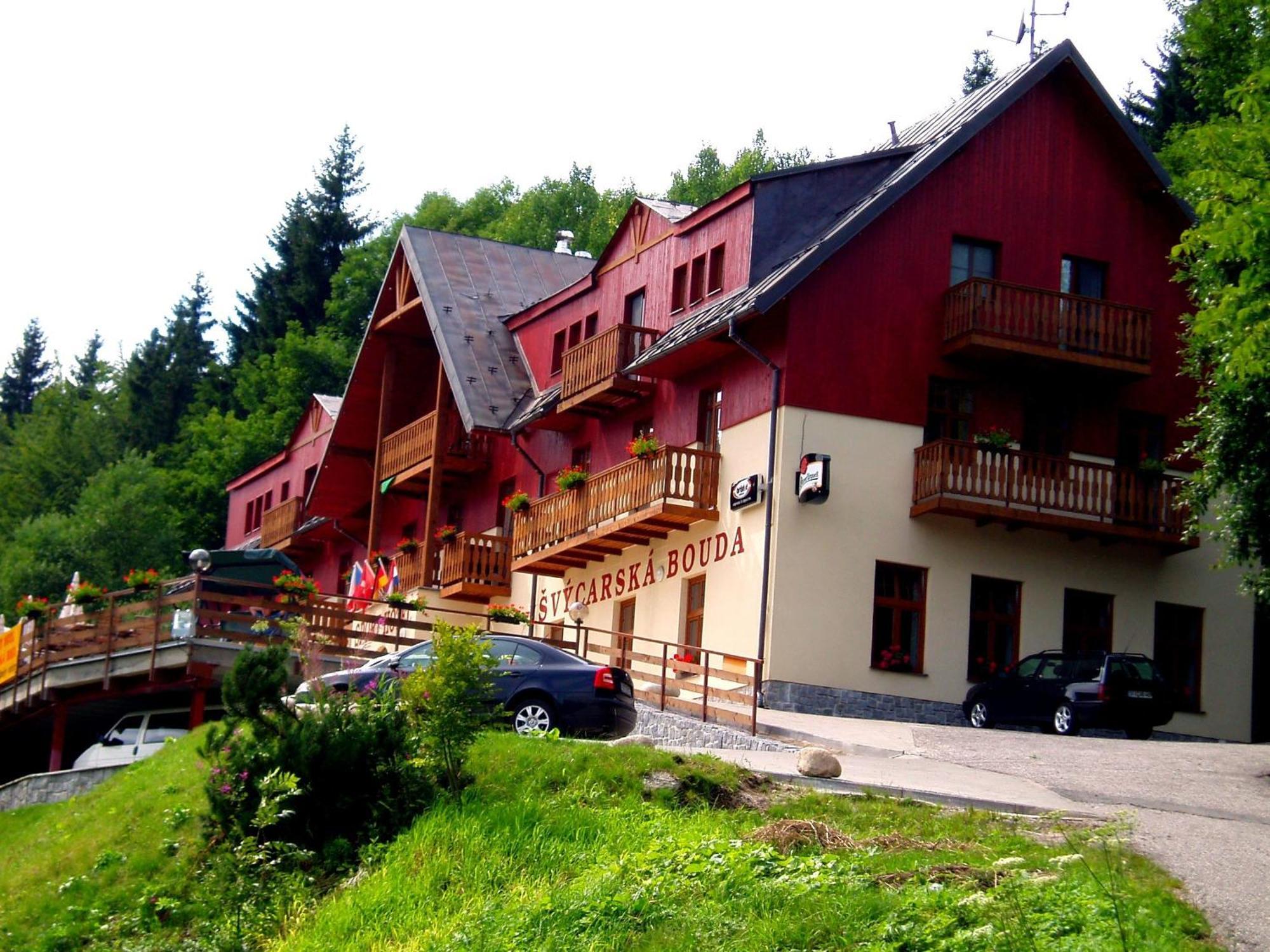 Svycarska Bouda Hotell Špindlerŭv Mlýn Eksteriør bilde